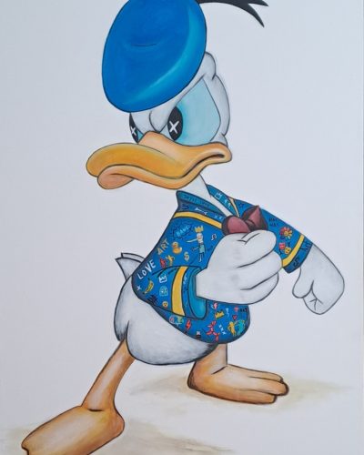 pato donald pop art